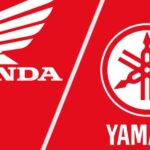 Logo da Honda  / Logo da Yamaha - Montagem TVFOCO