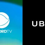 Logo da Record / Logo Uber - Montagem TVFOCO