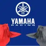 Logo da Yamaha e da Honda, e motos cobertas - Foto Reprodução Internet