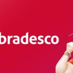 Logo do Bradesco e pessoas irritadas - Foto Reprodução Internet