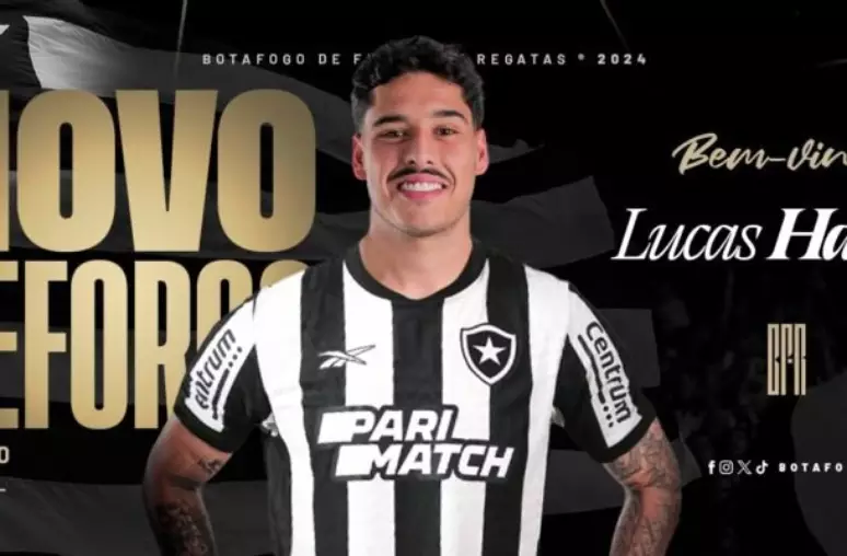 Lucas Halter é anunciado como novo reforço do Botafogo para zaga - Foto Internet