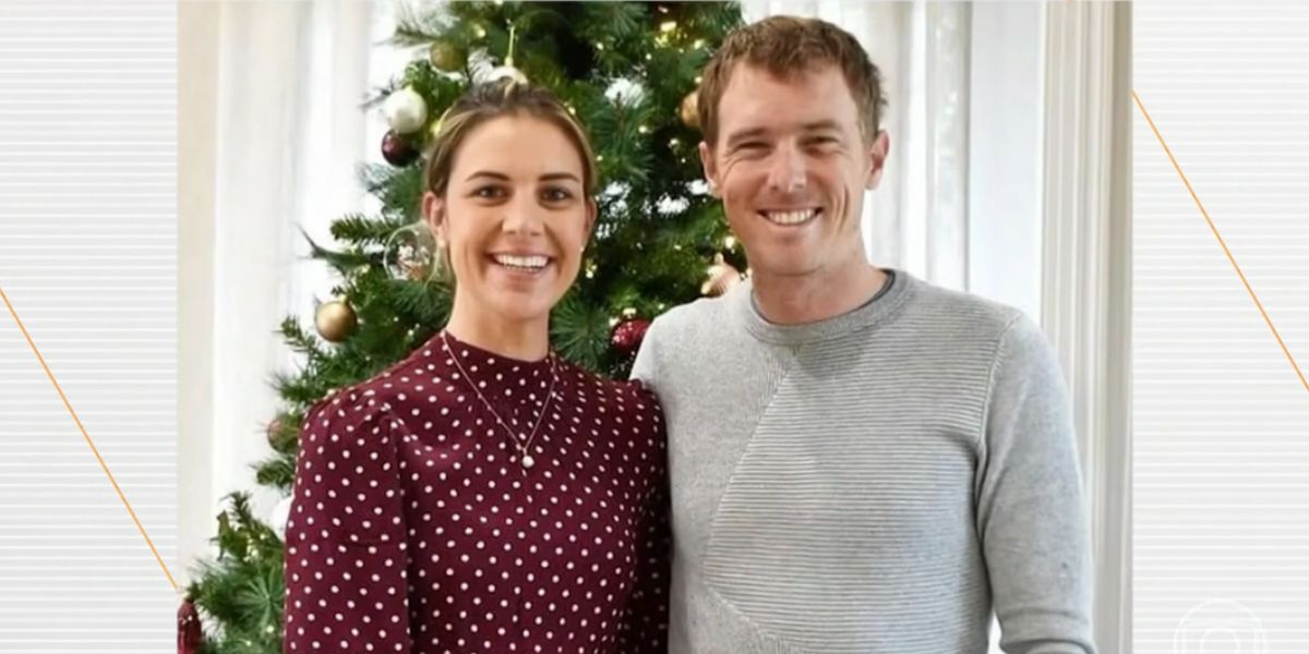 Melissa Hoskins e Rohan Dennis (Foto: Reprodução / Globo)