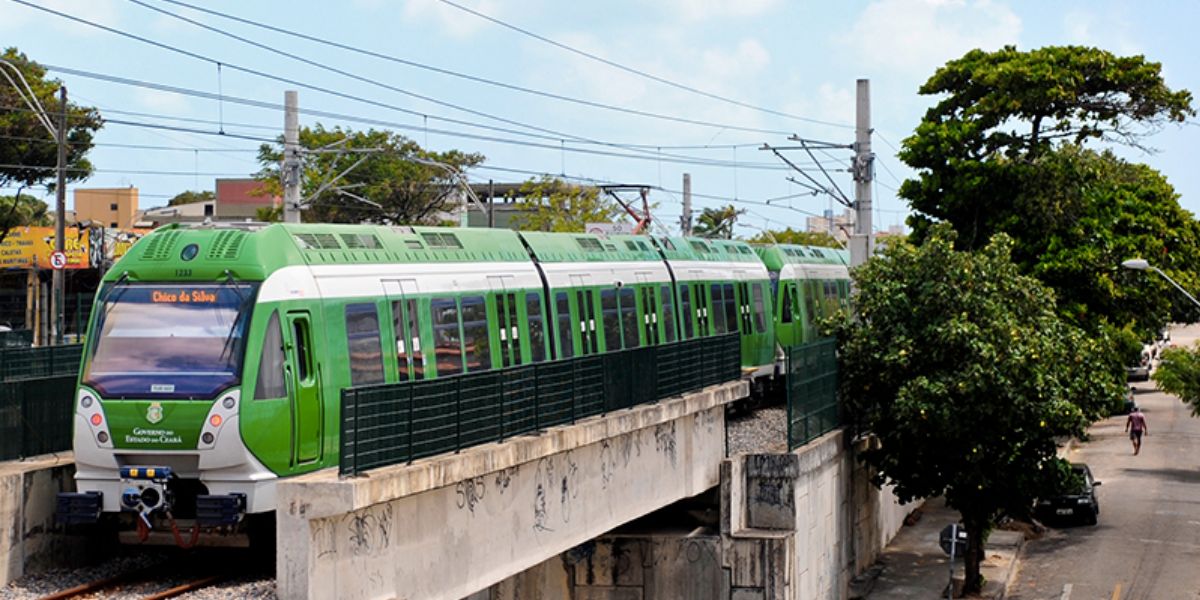 Metrô em Fortaleza (Foto: Reprodução / Internet) 