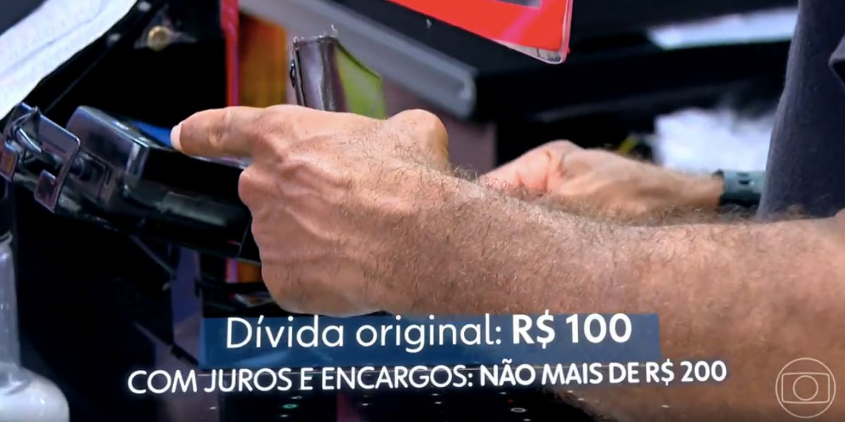Nova taxa de juros do rotativo do cartão de crédito (Foto: Reprodução / Globo)