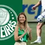 Palmeiras, Leila Pereira e Flaco López - (Reprodução Internet)