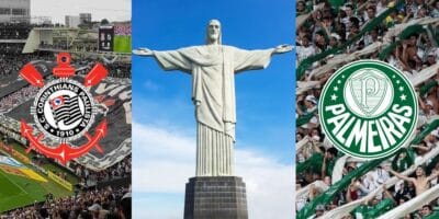 Maior contratação da história do Brasil: Corinthians e Palmeiras vacilam e craque de 100 milhões vai para o RJ - MOntagem Tv Foco