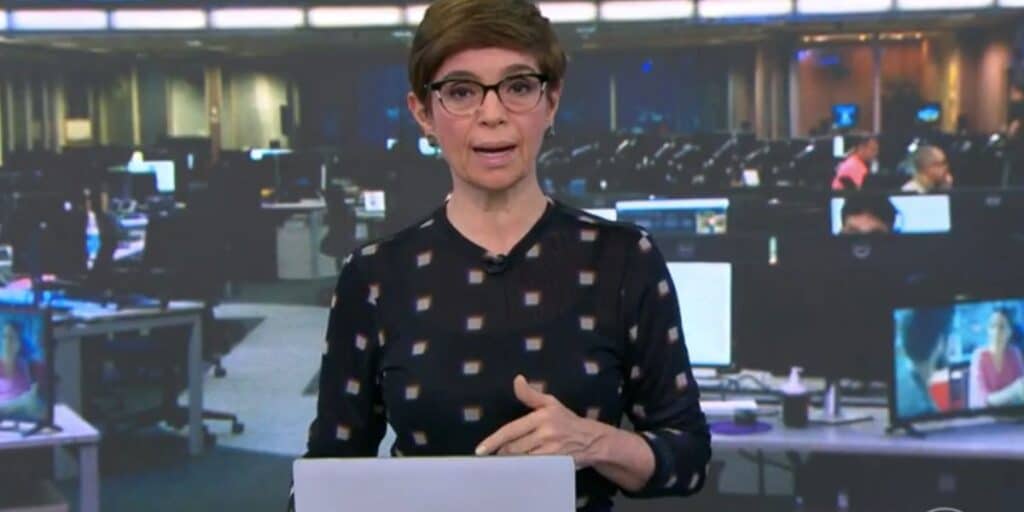 Renata Lo Prete no Jornal da Globo (Foto: Reprodução / GloboPlay)