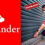 Santander e loja sendo fechada - Foto Reprodução Internet