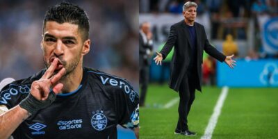 Imagem do post Plano de Renato Gaúcho: Grêmio se cansa e saca 2 armas secretas para usar a camisa 9 de Suárez em 2024