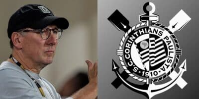 Textor / Logo do Corinthians - Montagem TVFOCO