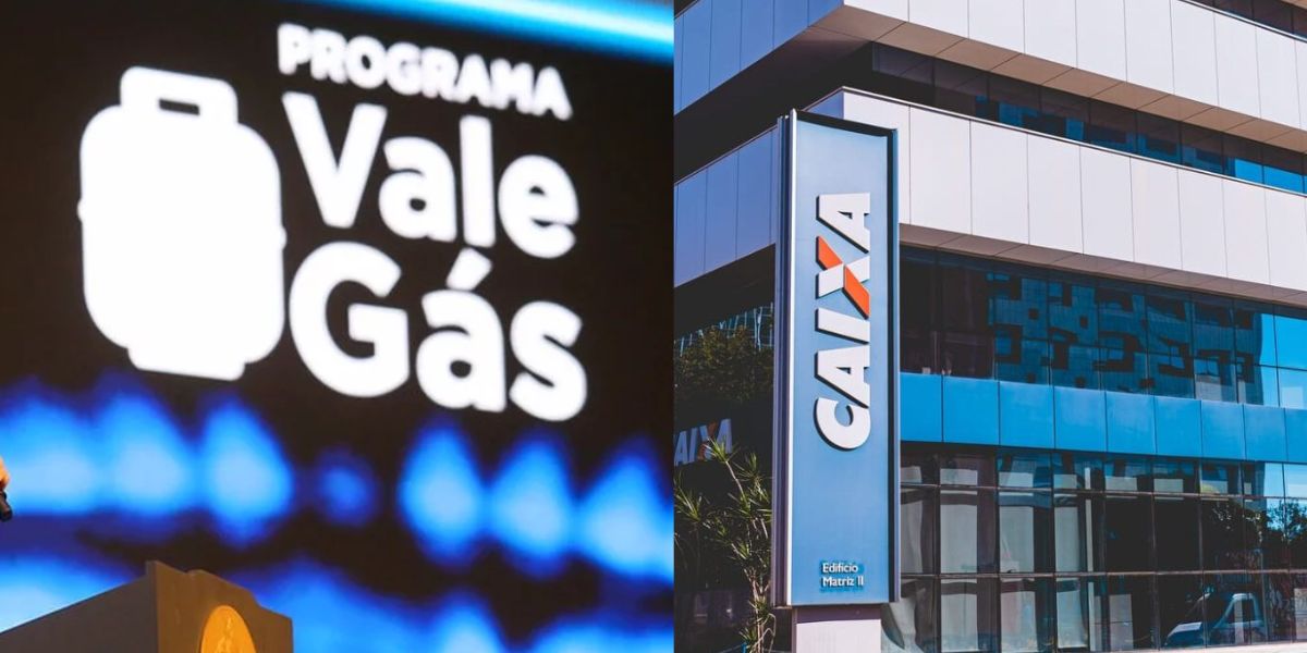 Vale-Gás / Caixa - Montagem TVFOCO