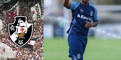 Contratação urgente: Vasco apela por substituto de Paulinho e 777 vai liberar milhões por craque do Grêmio - Montagem Tv Foco