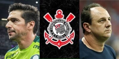 Corinthians arma rasteira em Abel e Ceni - (Foto: Reprodução / Internet)