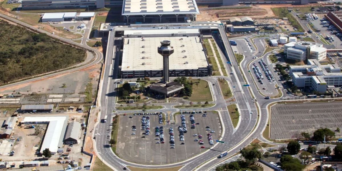 Aeroporto Viracopos é um dos principais do país (Reprodução: Internet)