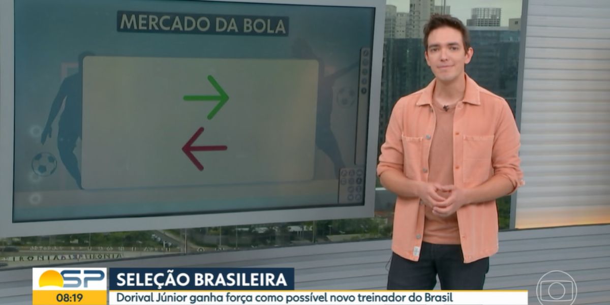 Alê Jodar trouxe as atualizações sobre a seleção brasileira (Reprodução: Internet)