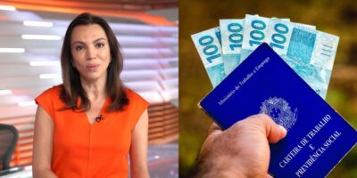 Ana Paula Araújo deu notícia sobre o INSS (Foto: Reprodução / TV Globo)