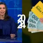 Ana Paula Araújo no JN e Bolsa Família (Foto: Reprodução / Globo / Pronatec)
