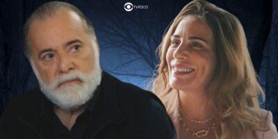 Antônio e Irene em Terra e Paixão (Foto: Reprodução / Globo / Montagem TV Foco)