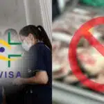 Interdição da Anvisa contra supermercado tradicional (Foto: Internet)