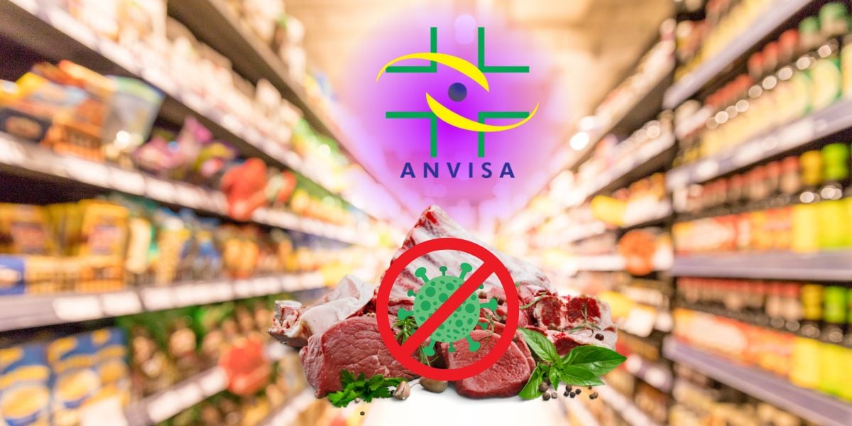 Marca de carne proibida pela Anvisa e retirada de supermercados (Foto: Reprodução / Canva / Montagem TV Foco)