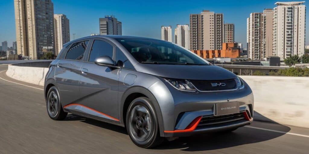 BYD Dolphin é um dos elétricos mais vendidos no Brasil (Reprodução: Internet)