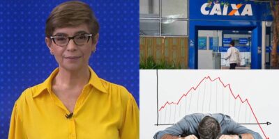 Caixa pediu a falência de empresa e foi destaque no Jornal da Globo (Foto: Reprodução/ Internet)