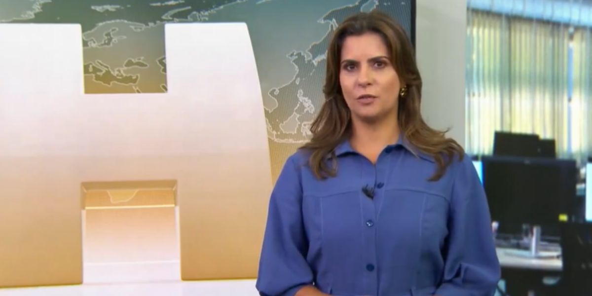 Camila Bonfim no Jornal Hoje (Foto: Globo)