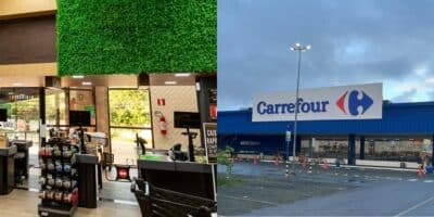 Nova rede varejista tomando lugar do Carrefour (Reprodução: Montagem TV Foco)