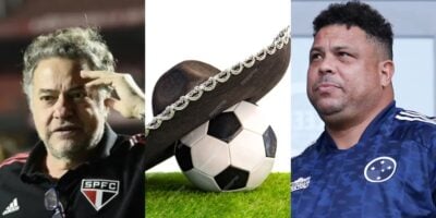 São Paulo arma chapéu no Cruzeiro pra contratar craque- Foto: Montagem