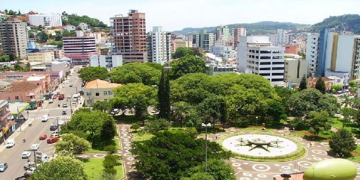 Cidade de Concórdia, em Santa Catarina (Reprodução: Internet)