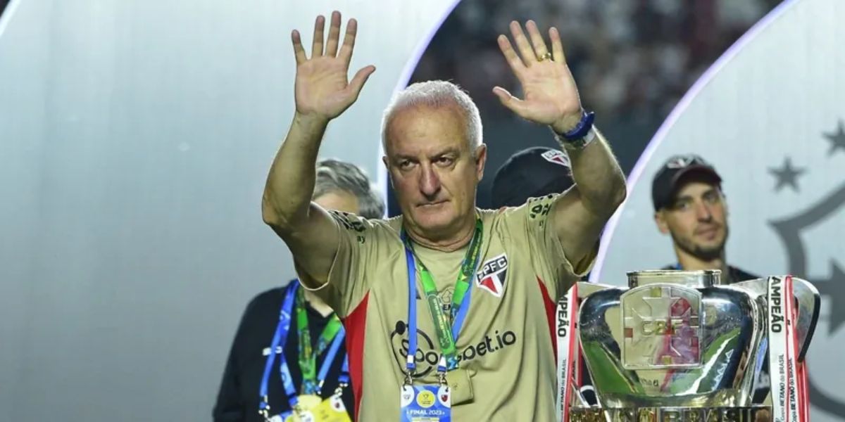 Dorival conquistou a primeira Copa do Brasil da história do São Paulo (Reprodução: Internet)