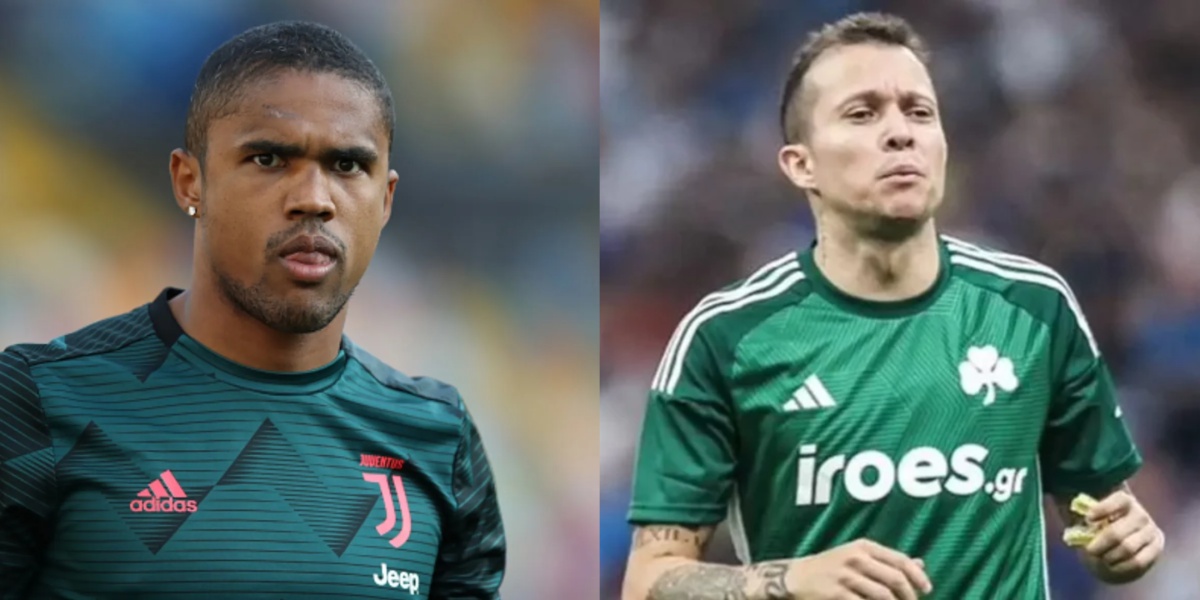 Douglas Costa e Bernard - (Foto: Reprodução / Internet)