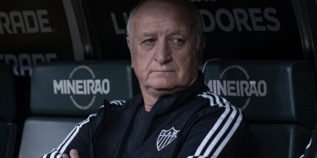 Felipão, ex-treinador do Atlético-MG  (Foto: Pedro Souza/Atlético)