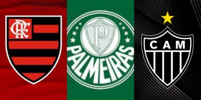 3 viradas do Flamengo, Palmeiras e Atlético-MG para 2024 - (Foto: Reprodução / Internet)