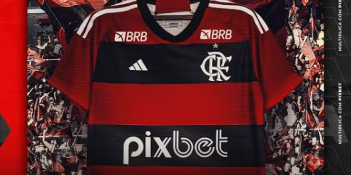 Flamengo fechou com a PIXBET (Foto: Divulgação)