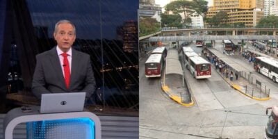 Burnier paralisa SP2 com novo decreto dos ônibus (Reprodução: Montagem TV Foco)