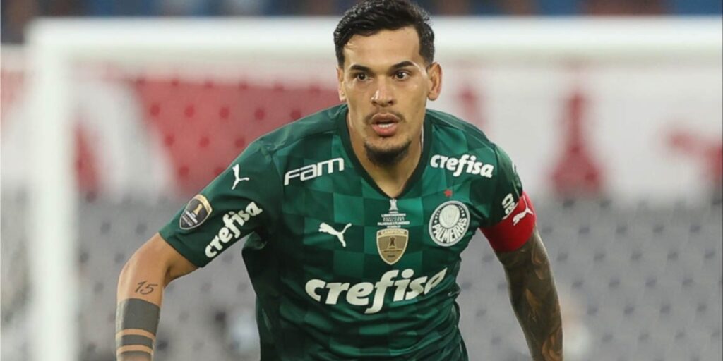 O jogador de futebol do Palmeiras, Gustavo Gómez (Foto: Cesar Greco/Ag. Palmeiras)