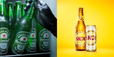 Heineken arma nova rival das cervejas para aniquilar Skol (Reprodução: Montagem TV Foco)