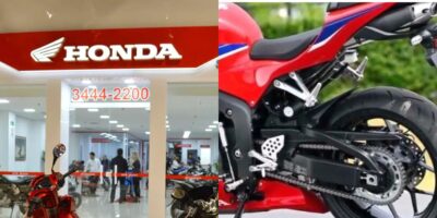 Retorno triunfal de moto  amada da Honda (Reprodução: Montagem TV Foco)