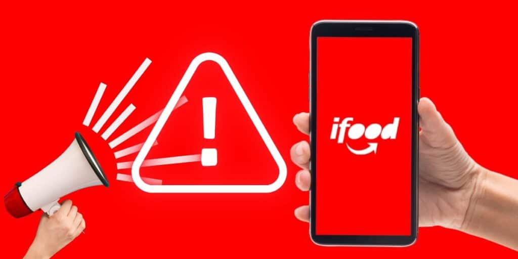 iFood crava 4 atitudes para encerramento da conta (Reprodução: Montagem TV Foco)