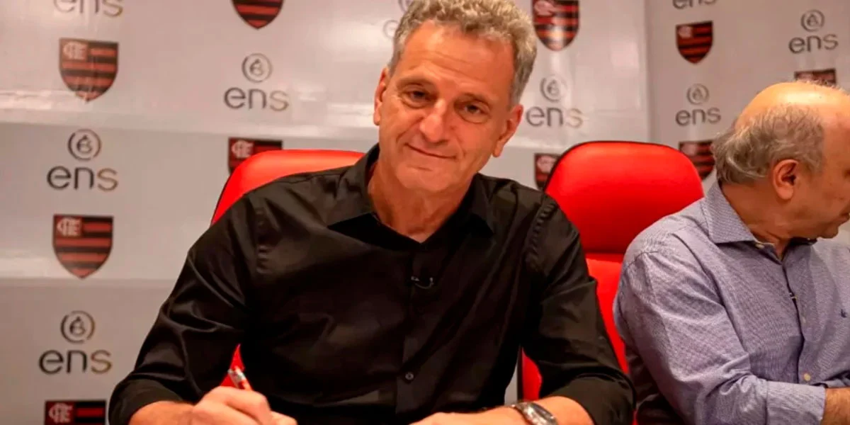 Landim é o presidente do Flamengo e tem tentado organizar a equipe (Foto: Reprodução/ Internet)