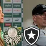 Leila Pereira e John Textor (Reprodução: Montagem TV Foco)