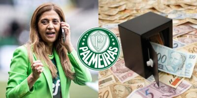 Leila Pereira pode enche ros cofres do Palmeiras ( Montagem TV Foco)