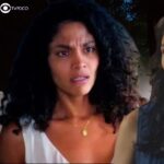 Luigi, Aline e Petra em Terra e Paixão (Foto: Reprodução / Globo / Montagem TV Foco)