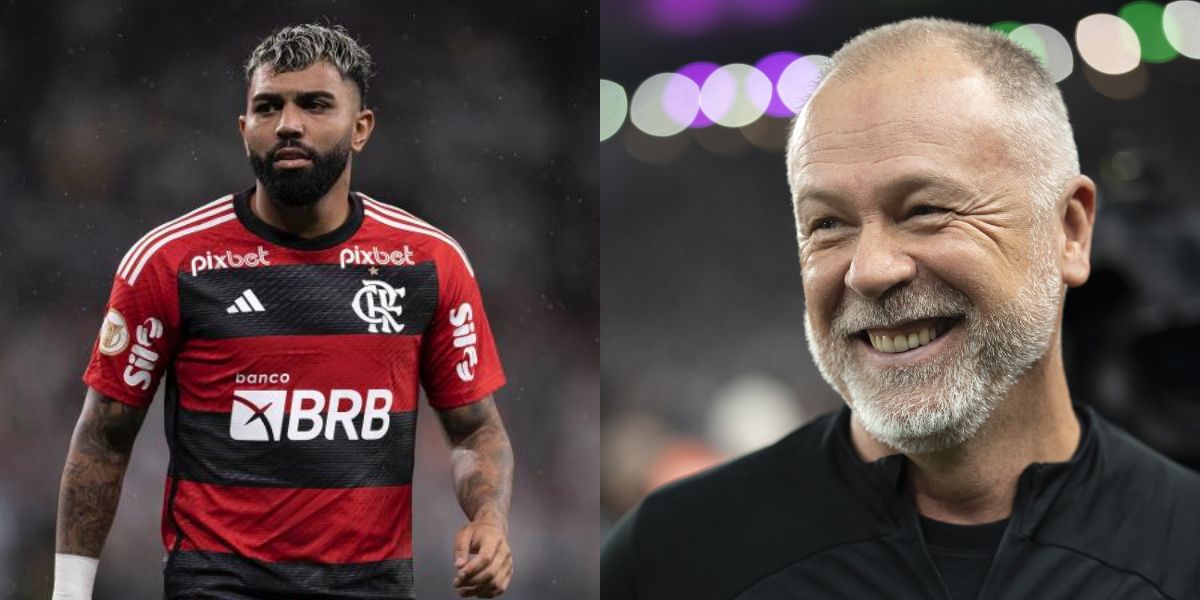 Gabigol e Mano Menezes (Reprodução/Internet)