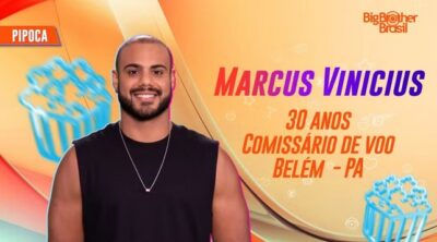 Marcus Vinicius, integrante do grupo Pipoca (Foto: Reprodução / Globo)