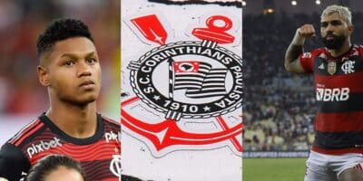 Corinthians dá cartada de mestre e nome de peso deixa o Fla - Foto: Montagem