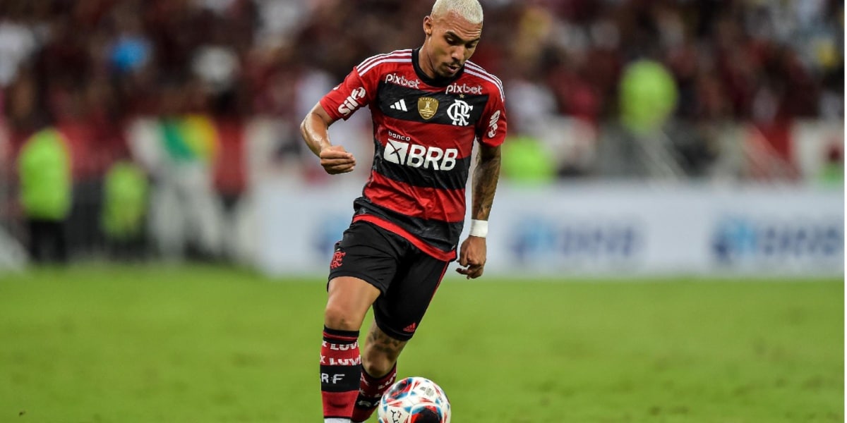 Matheuzinho, do Flamengo é alvo do Botafogo - (Foto: Reprodução / Internet)