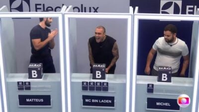 MC Bin Laden é o novo líder do BBB24 (Foto: Reprodução / Globo)