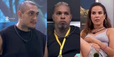 MC Bin Laden, Rodriguinho e Wanessa no BBB24 (Foto: Reprodução / Globo / Montagem TV Foco)